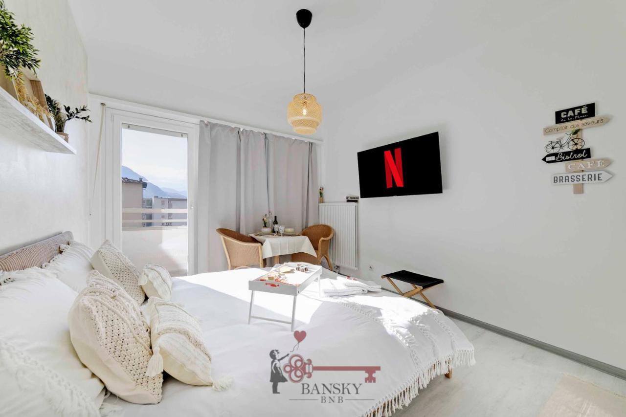 Modern Boho Style Suite In Lugano City -By Easylife Swiss Exterior foto